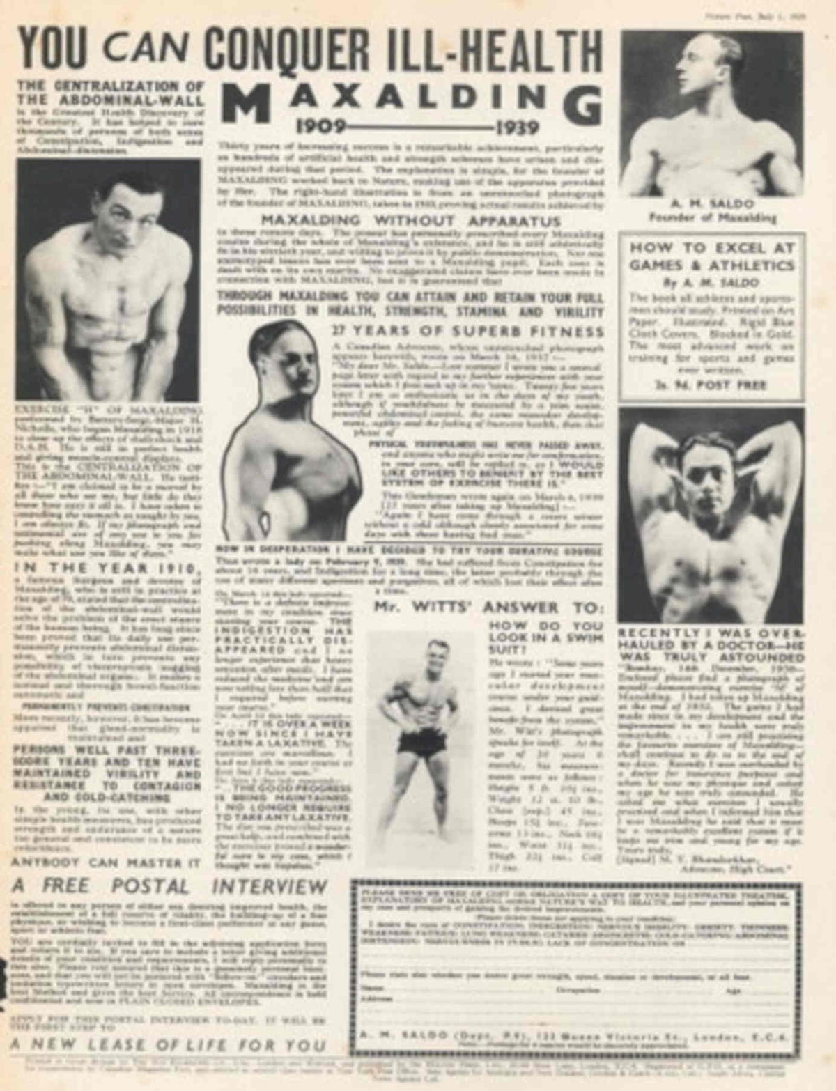 Maxaling 1939 News 1930s Vintage Retro Advert Poster