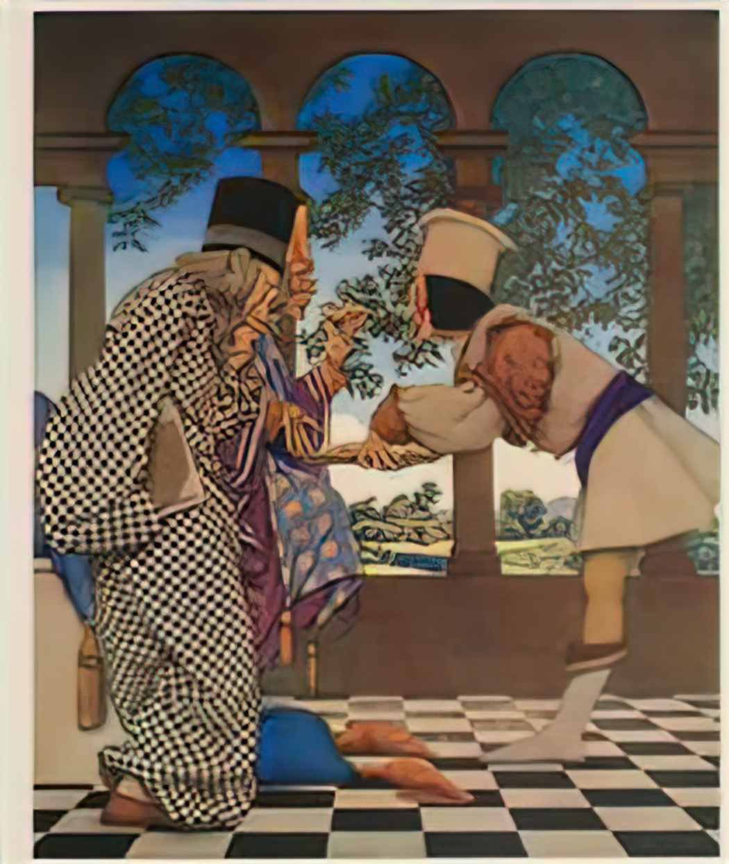 Maxfield Parrish 204 6 Art A4 Photo Print