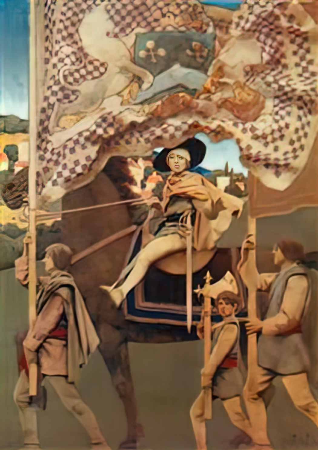 Maxfield Parrish dies irae Art A4 Photo Print
