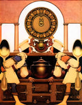 Maxfield Parrish pastry chefs Art A4 Photo Print