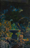 Maxfield Parrish reveries 1926 Art A4 Photo Print