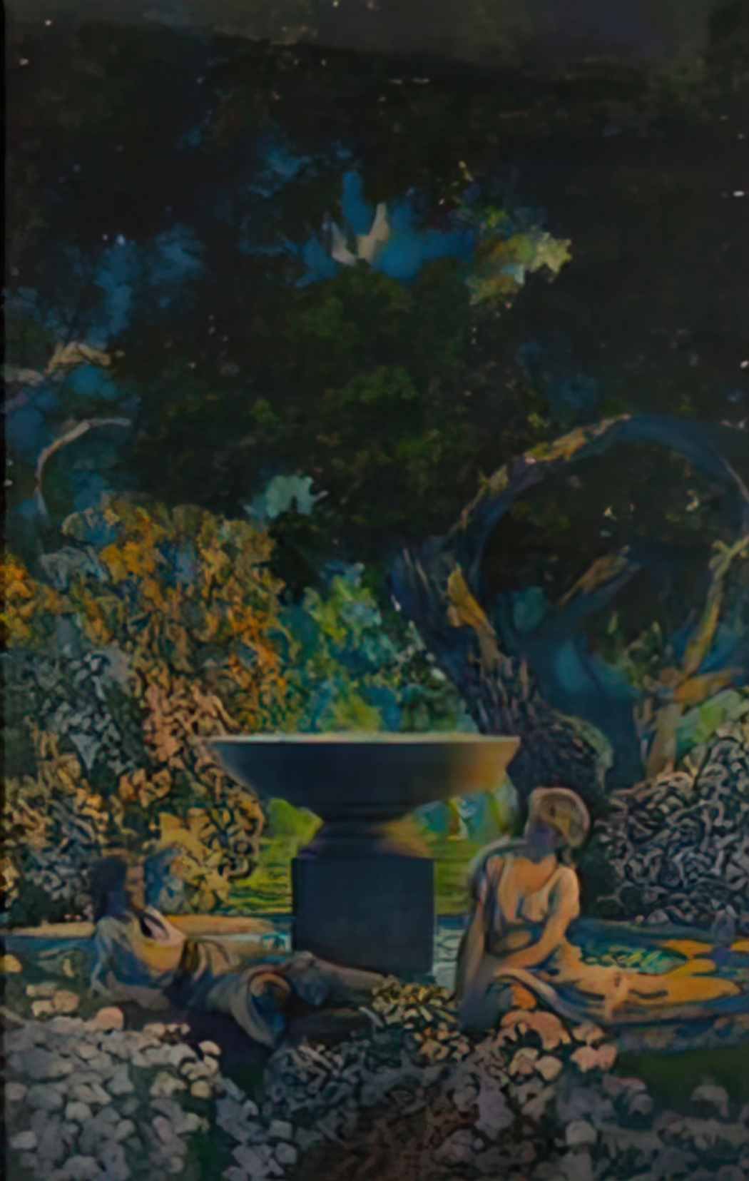 Maxfield Parrish reveries 1926 Art A4 Photo Print