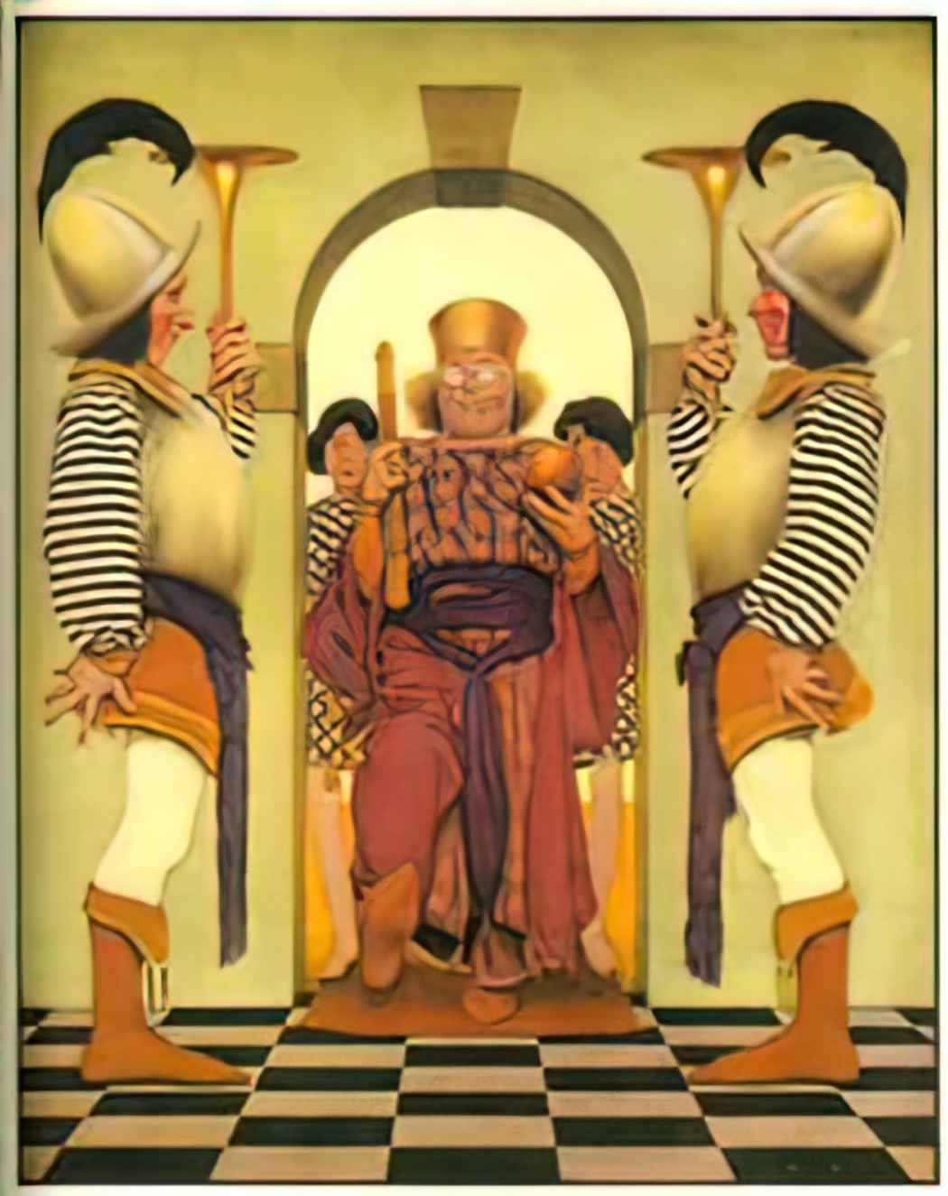 Maxfield Parrish the knave of hearts 1925 Art A4 Photo Print