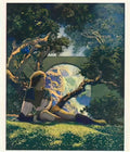 Maxfield Parrish the knave of hearts Art A4 Photo Print