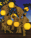 Maxfield Parrish the lantern bearers 1908 Art A4 Photo Print