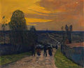 Maxime Maufra bretons on the way Art A4 Photo Print