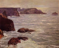 Maxime Maufra coast goulphar 1905 Art A4 Photo Print