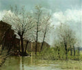 Maxime Maufra flood 1889 Art A4 Photo Print