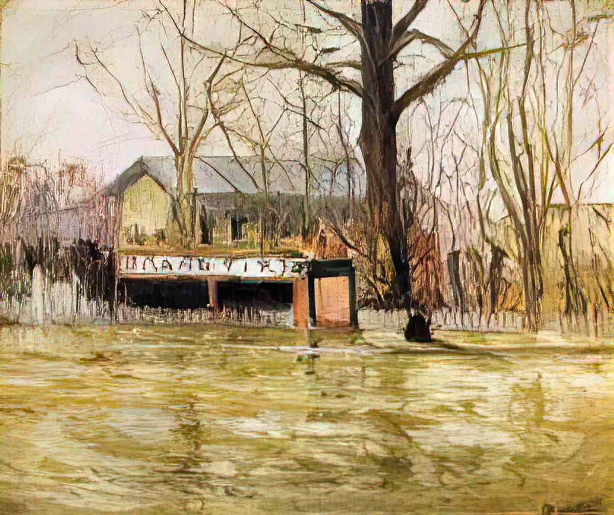 Maxime Maufra flood joinville le pont Art A4 Photo Print