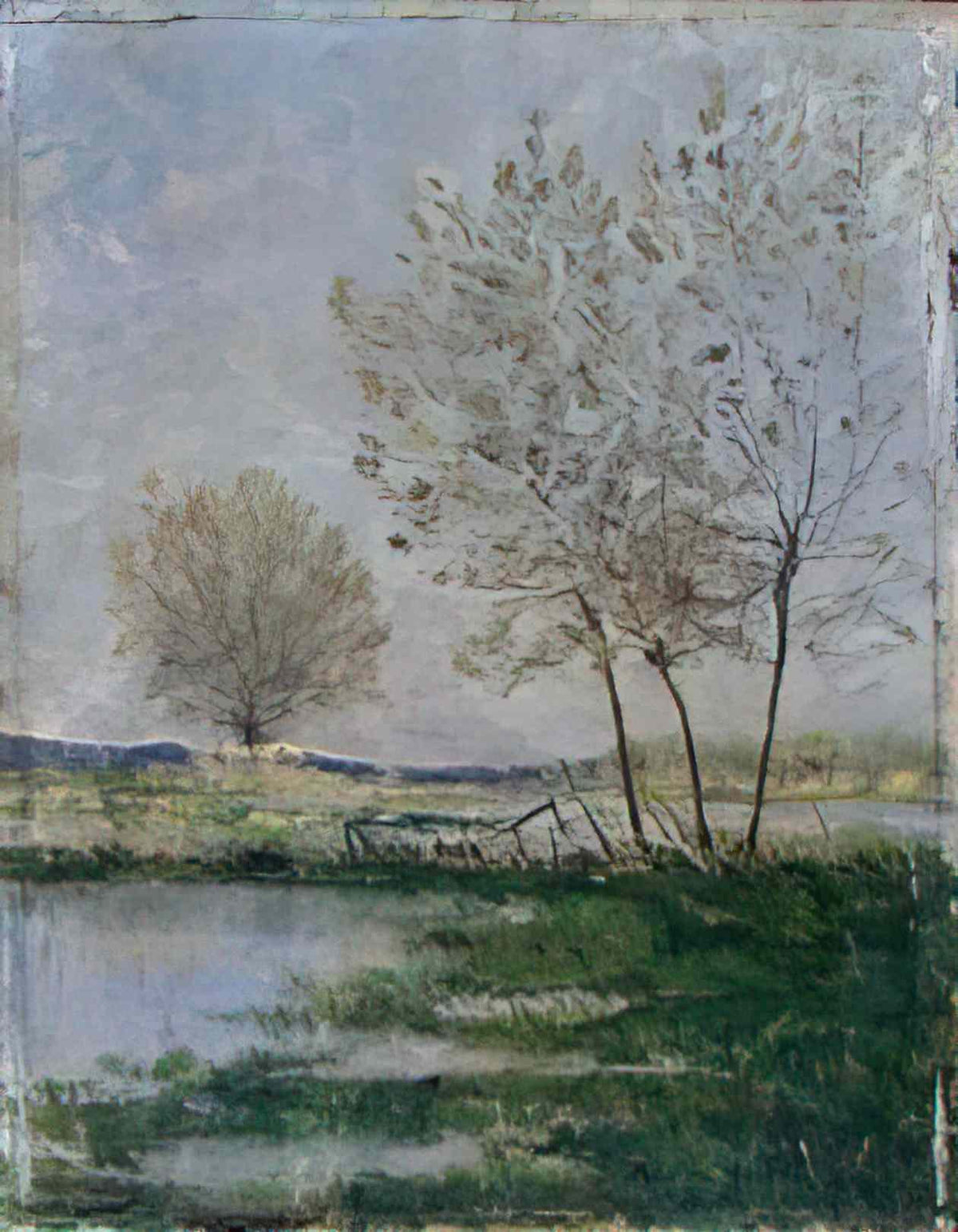 Maxime Maufra flooded meadows Art A4 Photo Print