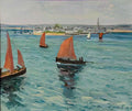 Maxime Maufra in front of the isle tudy Art A4 Photo Print