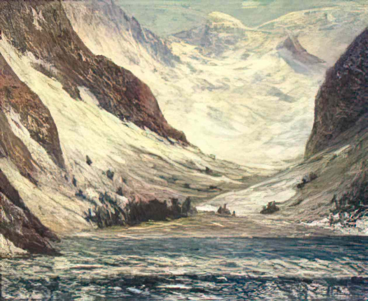 Maxime Maufra lake lovitel 1904 Art A4 Photo Print
