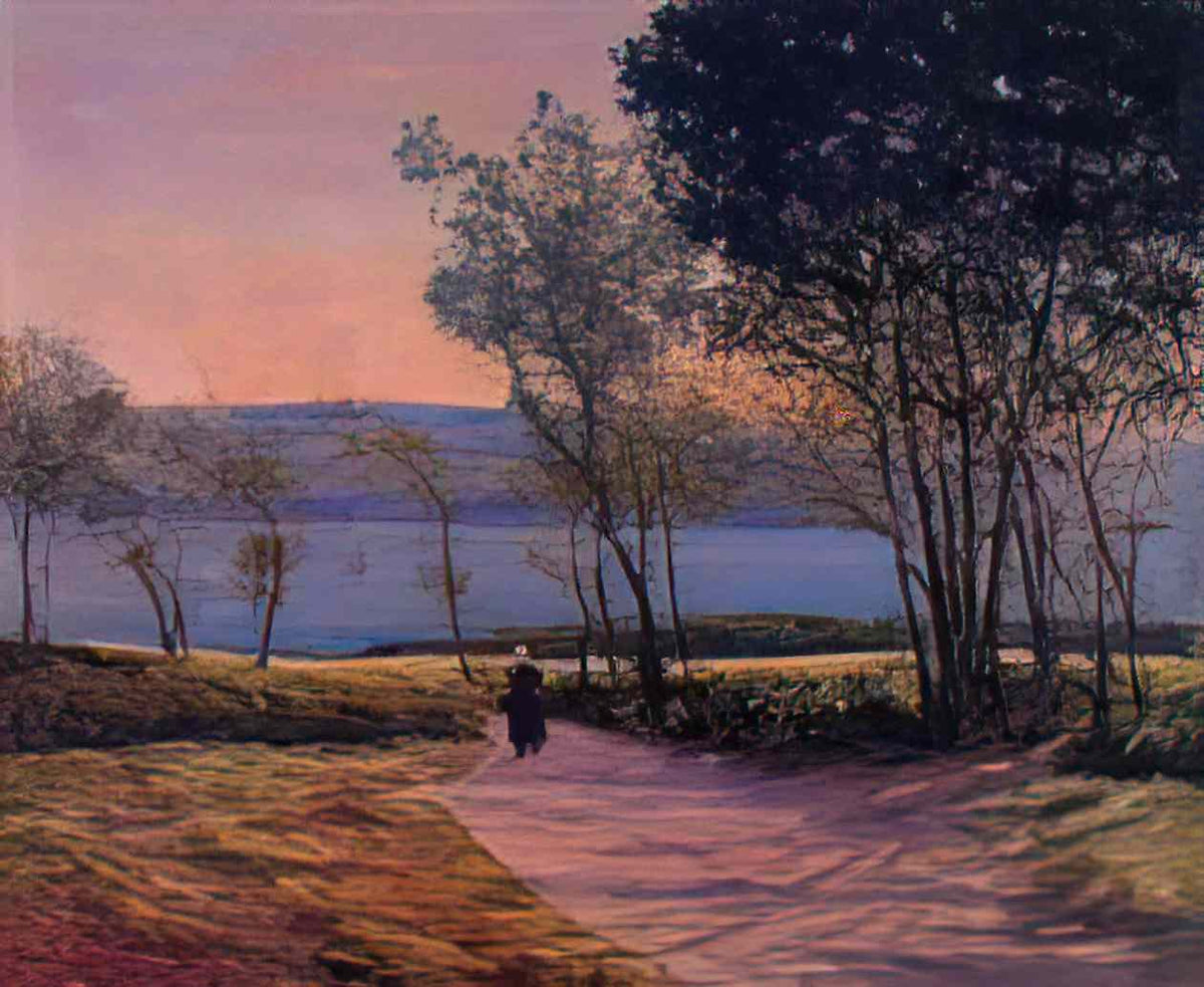 Maxime Maufra landscape by the water Art A4 Photo Print