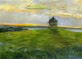 Maxime Maufra landscape with mill Art A4 Photo Print