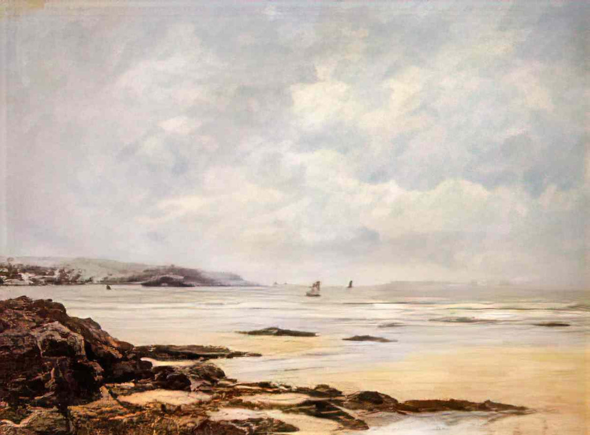 Maxime Maufra low tide at douarnenez 1908 Art A4 Photo Print