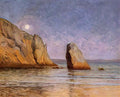Maxime Maufra moonrise 1901 Art A4 Photo Print