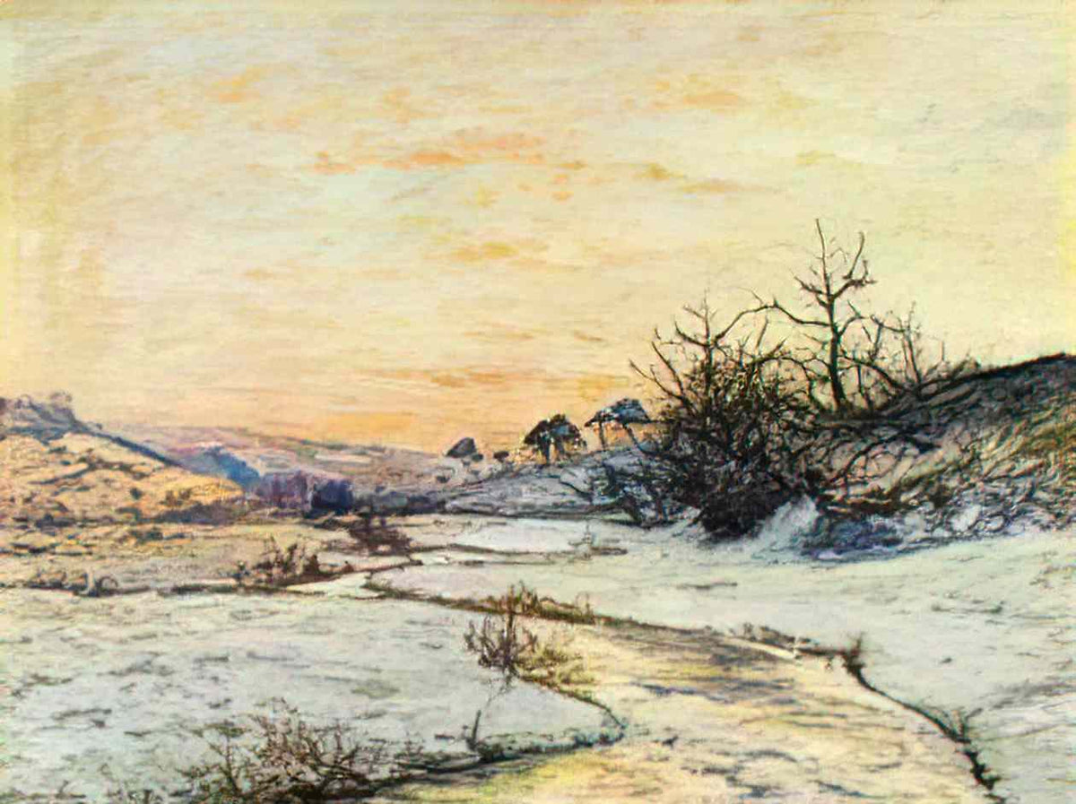 Maxime Maufra morning in winter 1905 Art A4 Photo Print
