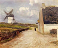 Maxime Maufra near the mill 1897 Art A4 Photo Print