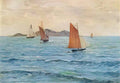 Maxime Maufra sailboats Art A4 Photo Print