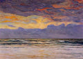 Maxime Maufra sunset margat 1900 Art A4 Photo Print