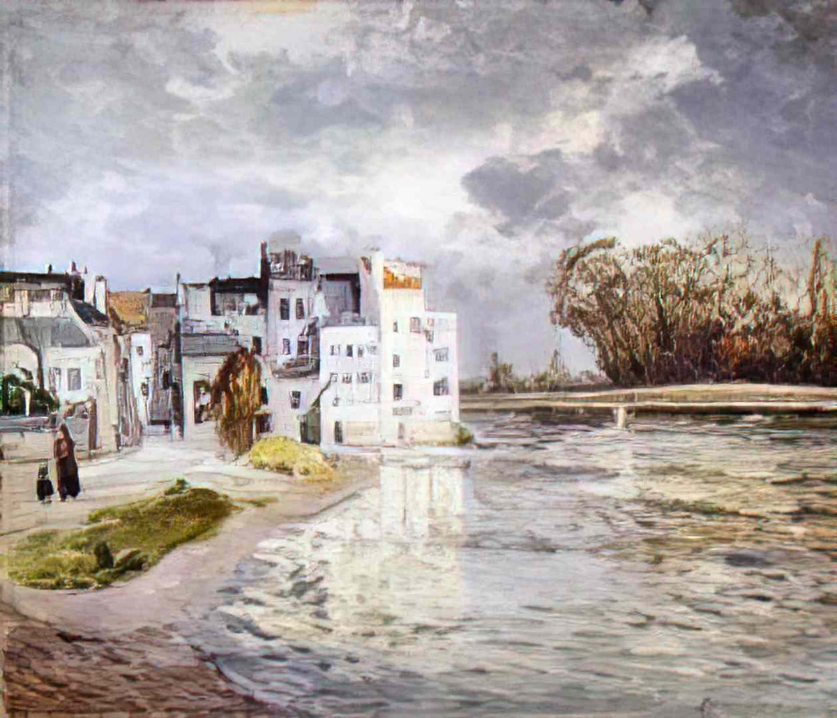 Maxime Maufra the marne at lagny Art A4 Photo Print