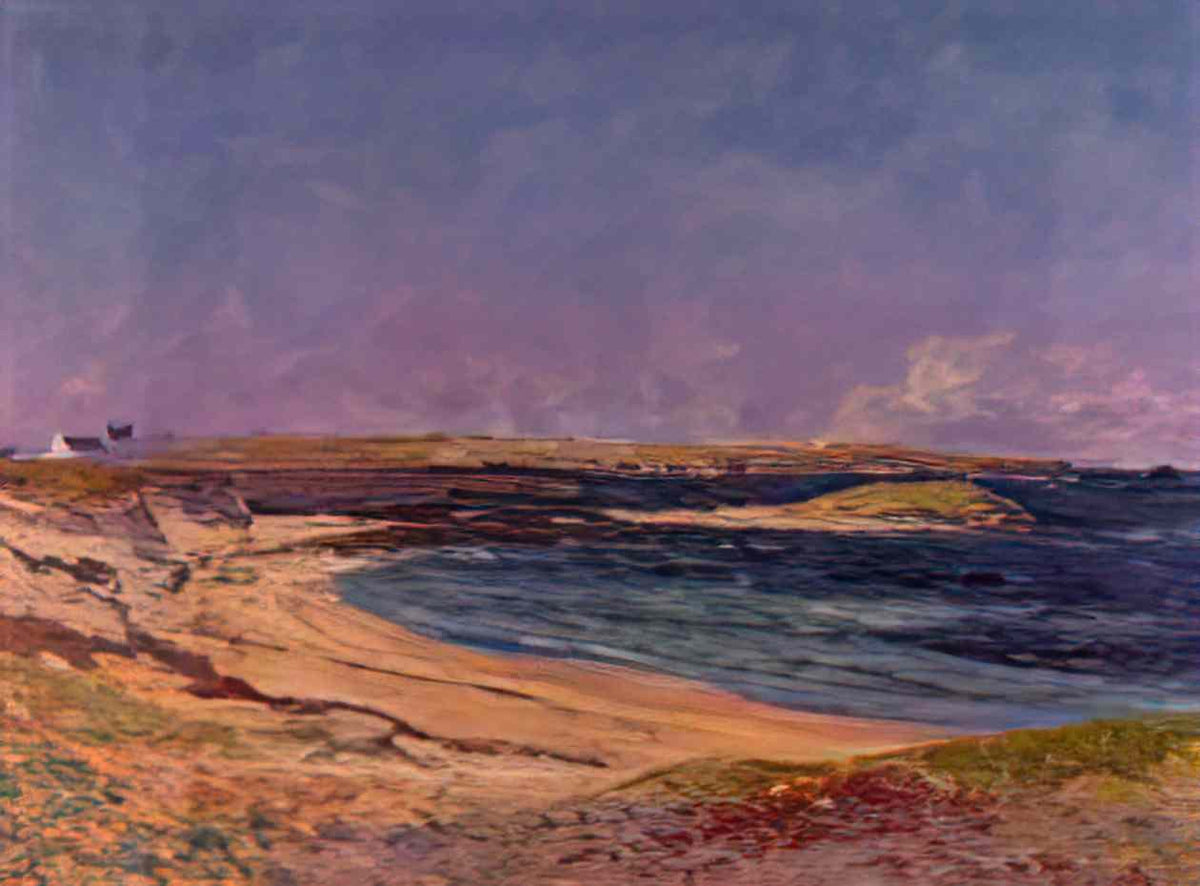 Maxime Maufra the portivy beach 1907 Art A4 Photo Print