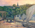 Maxime Maufra the river rance at dinard Art A4 Photo Print
