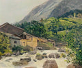 Maxime Maufra the village on the river bozel 1914 Art A4 Photo Print