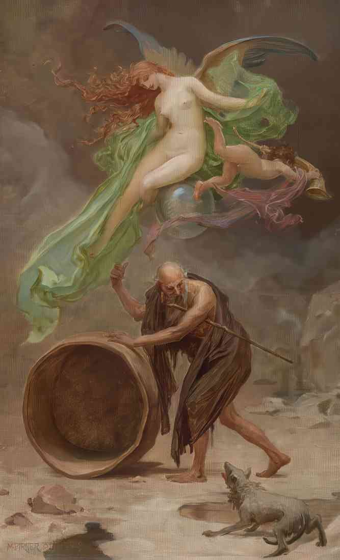 Maximilian Pirner max pirner 1854 1924 diogenes A4 Photo Print