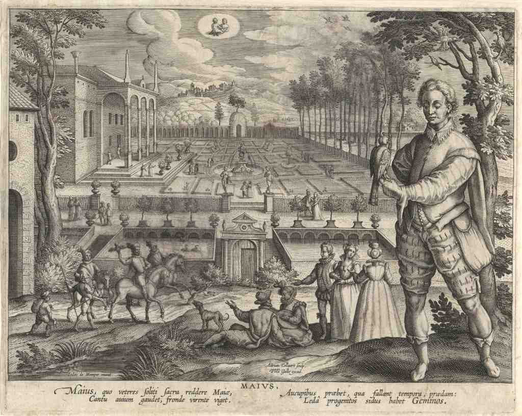 May 16thc Vintage A4 Photo Print