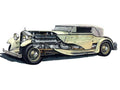Maybach W6 1931 cutaway A4 Photo Print