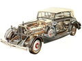 Maybach Zeppelin cutaway A4 Photo Print