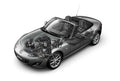 Mazda MX5 Roadster 2008 cutaway A4 Photo Print