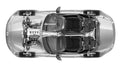 Mazda Roadster 2015 2 cutaway A4 Photo Print