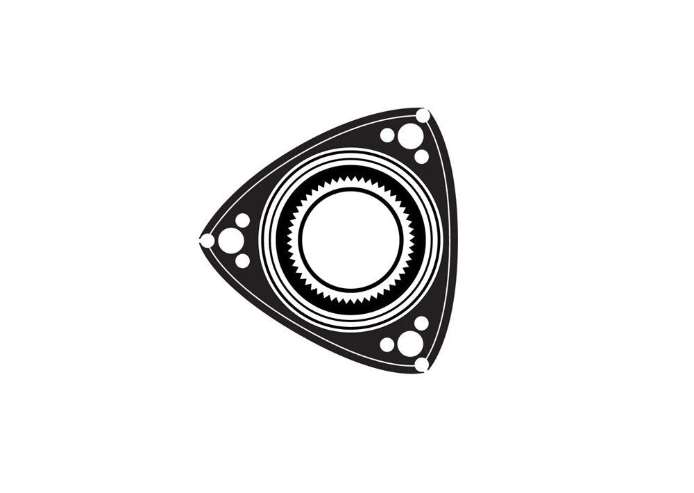 Mazda Wankel Rotary A4 Photo Print