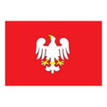 Mazowieckie Prov Flag N6943 A4 Photo Print