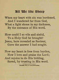 McGranahan James Jonathan & other Poems 1900 All we like sheep A4 Photo Print