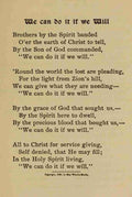 McGranahan James Jonathan & other Poems 1900 We can do it if we will A4 Photo Print