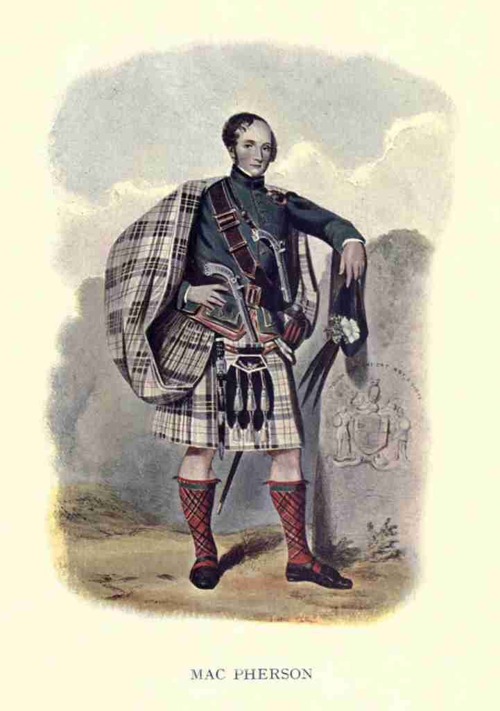 McIan Robert R 1803 1856 Highland Clans of Scotland 1923 MacPherson A4 Photo Print