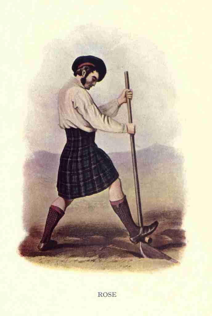McIan Robert R 1803 1856 Highland Clans of Scotland 1923 Rose A4 Photo Print