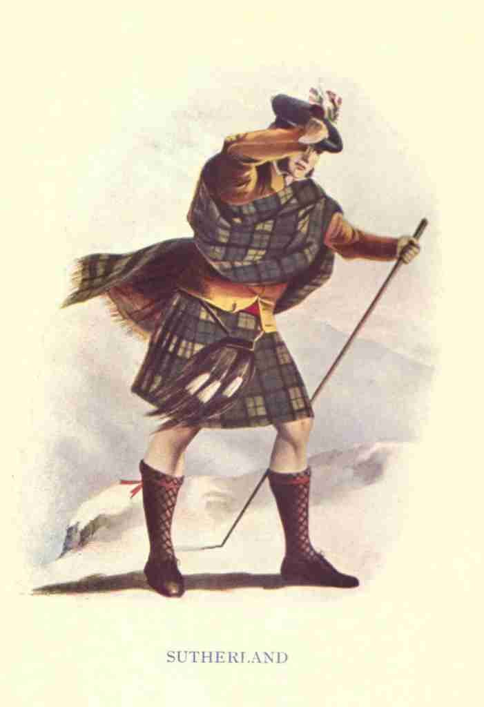 McIan Robert R 1803 1856 Highland Clans of Scotland 1923 Sutherland A4 Photo Print