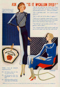 Mccalls Yarn 1930s 1930s Vintage Retro Advert Poster