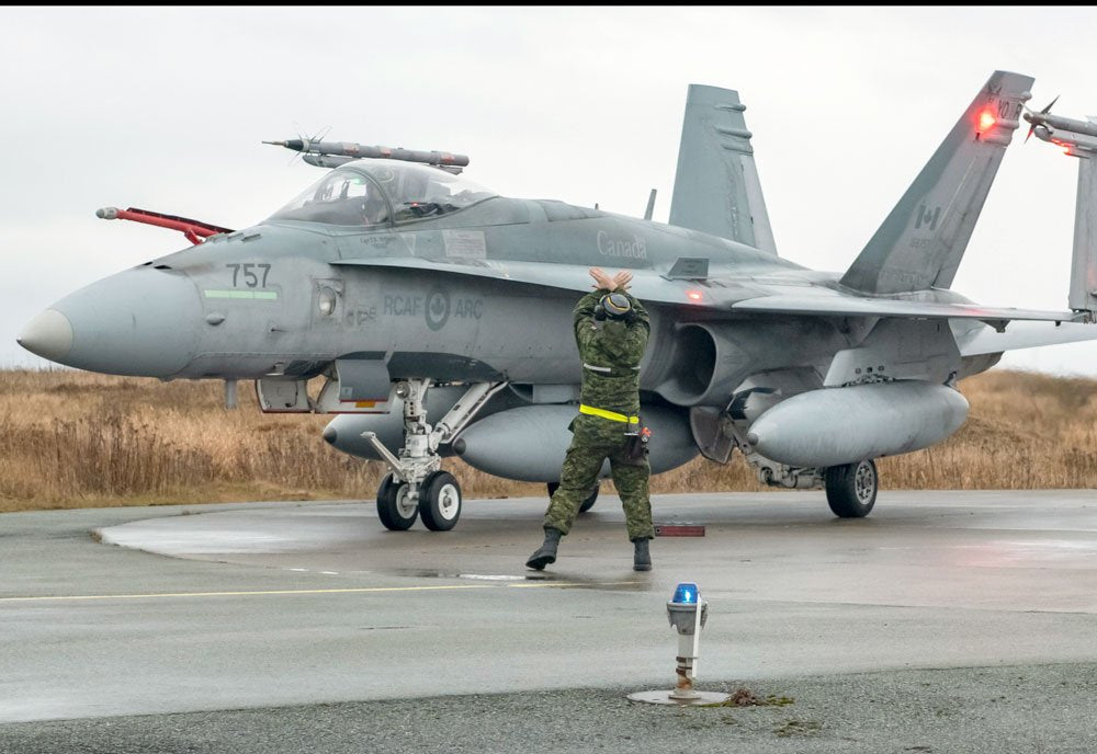 Mcdonnell Douglas Cf18 Hornet Multirole Fighter Royal Canadian Air Force 4 A4 Photo Print