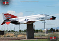 Mcdonnell Douglas F4 Phantom Ii Multirole Fighter Aircraft Usa 29 A4 Photo Print