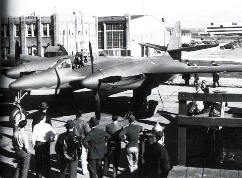 Mcdonnell Xp67 Moonbat 4 A4 Photo Print