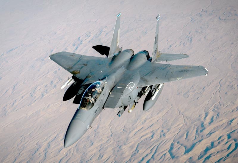 Mcdonnelldouglas F15e Strikeeagle 5 A4 Photo Print