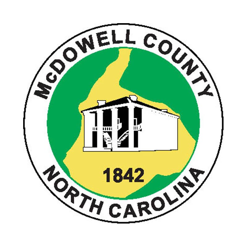 Mcdowell County Seal N6719 A4 Photo Print