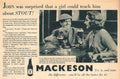 Mckeson Stout 1950s 1950s Vintage Retro Advert Poster