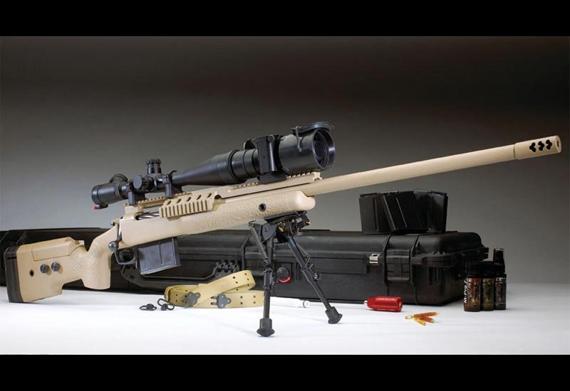 Mcmillan Tac 338 Sniper Rifle A4 Photo Print