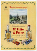 Mcvitie Price Christmas 1950s Vintage Retro Advert Poster